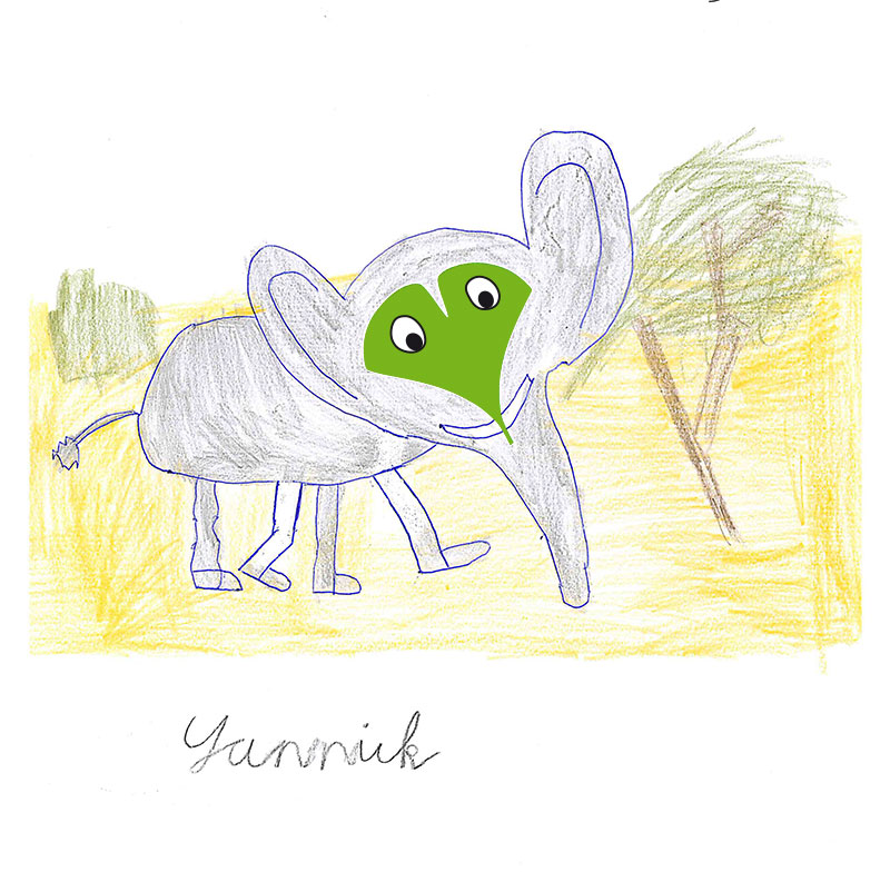 Kinderbild: Elefant